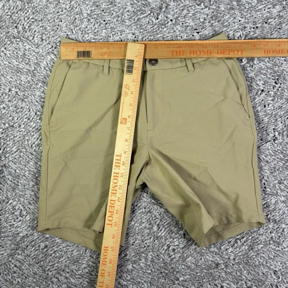 Bonobos Performance Golf Shorts Mens 28 Slim Fit 7'' Beige Stretch Summer Preppy